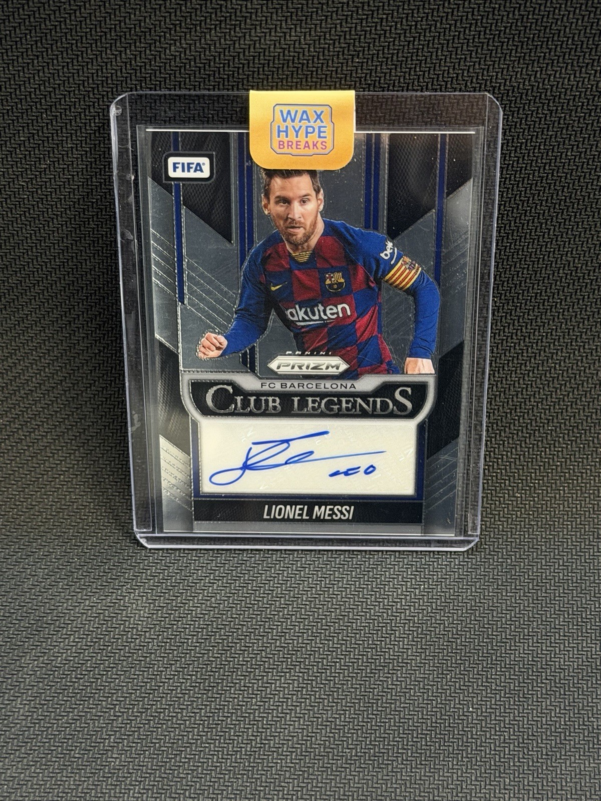 2025-26 Panini Prizm Fifa - Club Legends Signatures Lionel Messi