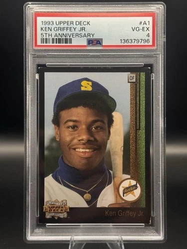 1993 UD 5TH ANV #A1 KEN GRIFFEY JR. PSA 4