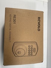 Revolo Keyless Entry Door Lock with Keypad, Digital Smart Deadbolt Lock RE301
