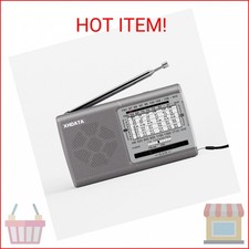XHDATA D219 Portable AM FM Shortwave Radio Battery Operated Small Great Receptio