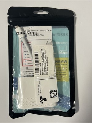 SZHAIYIJIN SD Card Reader for iPhone, Memory Card Reader with USB Camera Adapter