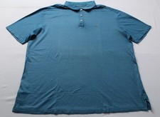 Tommy Bahama Men's Coastal Crest IslandZone Polo Shirt CD4 Blue/Teal Size XL