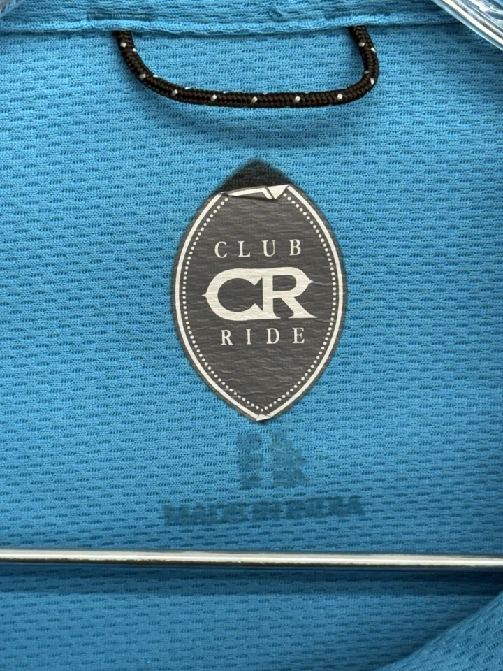 Club Ride Apparel Camisa Desvío Jersey Perla A Presión Ciclismo Bicicleta Ciclismo Hombres XL Foto 4 de 4