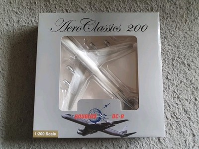 Aeroclassics 200 N861PL Douglas DC8 ATI  Air Transport International 1:200 Model