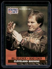 1991 Pro Set #126 Bill Belichick