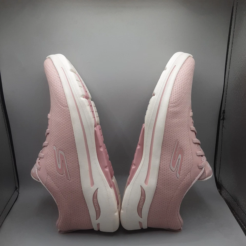 Skechers Go Walk Arch Fit Elinda Sneakers Women's 10W Mauve A252 - Image 4 of 4