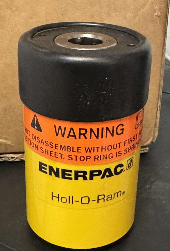 Cilindro hidráulico Holl-O-Ram Enerpac RCH 121 12 toneladas capacidad 1" carrera Foto 4 de 4