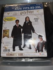   Harry Potter House Robe  Hogwarts Robe By Disguise One Size Kids  Fit XS - 2XL