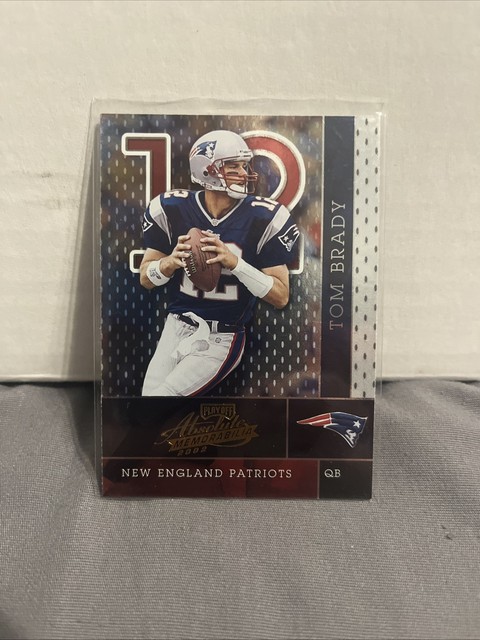 2002 Playoff Absolute Memorabilia - Tom Brady #134