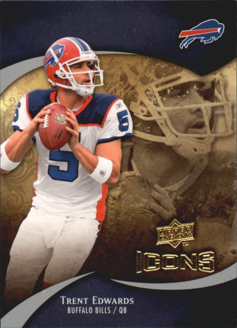 2009 Upper Deck Icons #46 Trent Edwards - FB