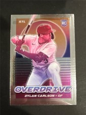 2021 Panini Chronicles Overdrive Insert #27 Dylan Carlson RC Cardinals