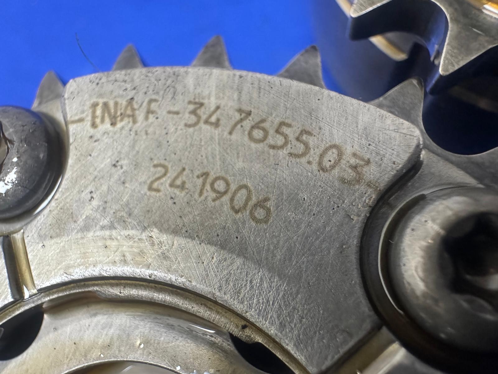 FERRARI Engine INT/EXH Camshaft Variator Adjuster 248020 241906 OEM LEFT HEAD
