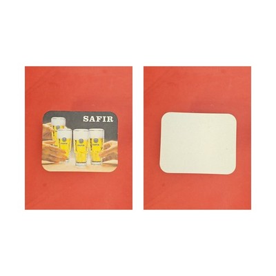Safir Gläser Brauerei Bierdeckel Beermat