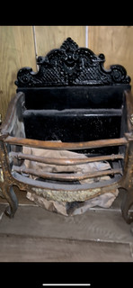 A Genuine Antique Pair Of Georgian or Adam Style Fire Baskets