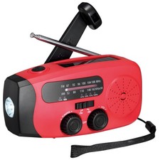 NFS-2005 Notfall-Solarradio Kurbelradio Akku USB Taschenlampe Powerbank Kurbel X