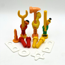 Playskool Sesame Street Work Bench Replacement Tools Bert Ernie Big Bird