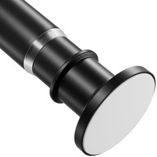 XIQIYY Small Shower Curtain Rod 18-32 In, Black Short Y2 18-32in ,