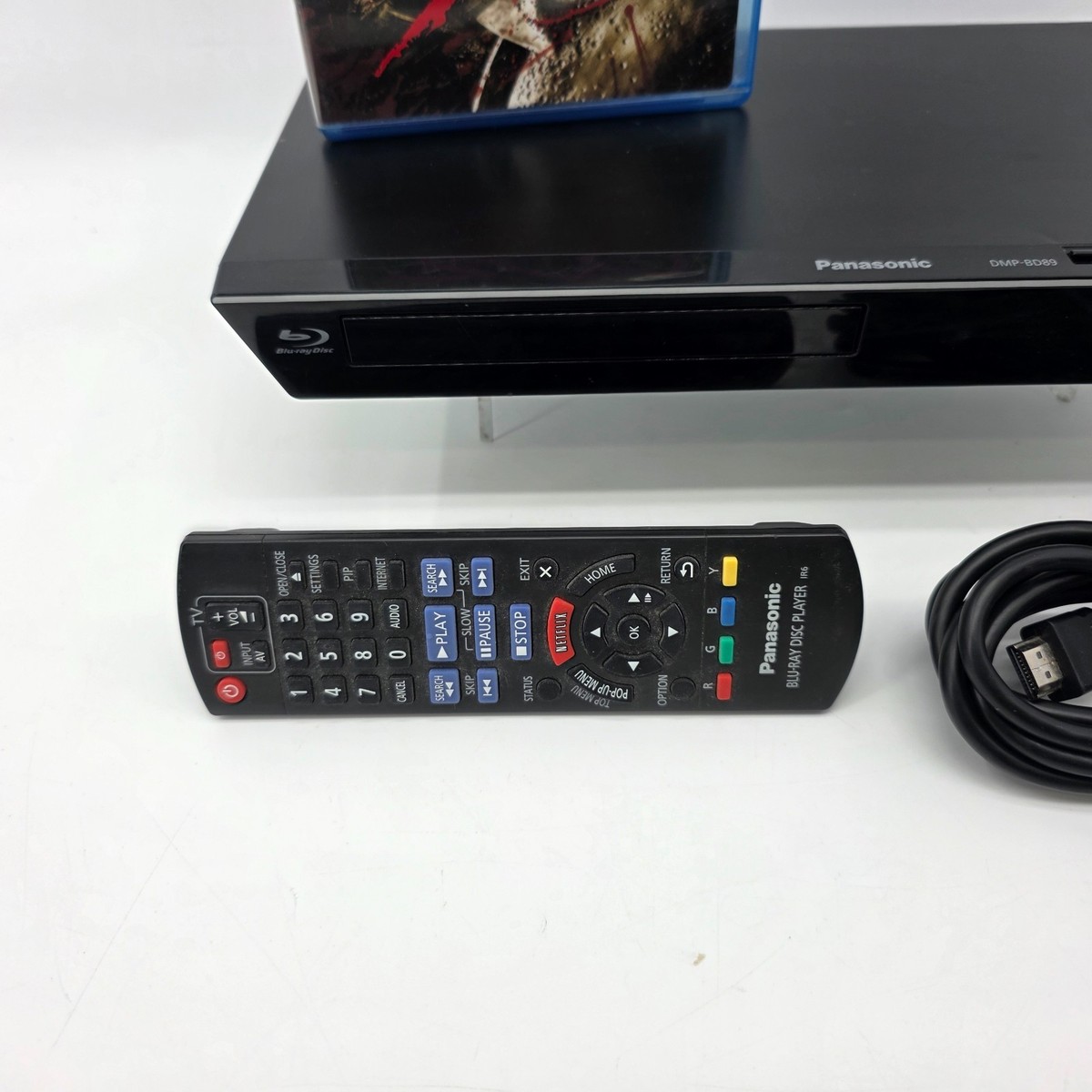 Panasonic DMP-BD89 Blu-ray DVD Player WIFI USB netflix HDMI Cord