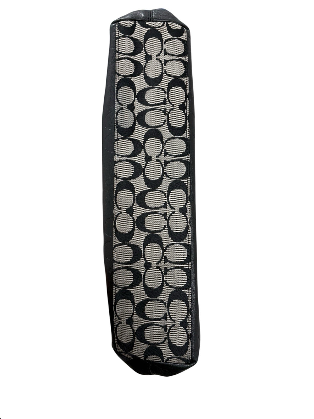 Coach Patchwork Large Tote Leather Trim Zipper Cl… - image 7