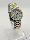 Vintage Seiko Quartz Chronograph 7T32-7A00 Bi Colour  - 36.5mm great condition