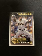 2024 Topps - Matt Waldron SDP-10 (RC) San Diego Padres Rookie Baseball Card. rookie card picture