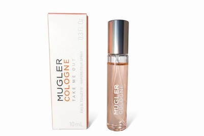 Mugler Cologne Take Me Out EDT Mini Spray 10ml $25 MSRP Authentic NIB