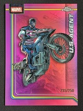 U.S. Agent 2026 Topps Chrome Marvel Comics Pink Refractor Base /250 #182