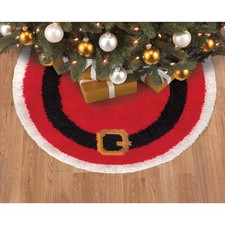 Herrschners Santa Belt Tree Skirt Latch Hook Kit