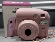 Fuji Instax Mini 8 Fujifilm Instant Film Camera Pink Working