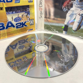 SEGA SPORTS NFL 2K SEGA DREAMCAST COMPLETE SET W/ MANUAL 1999 PLAYERS INC.