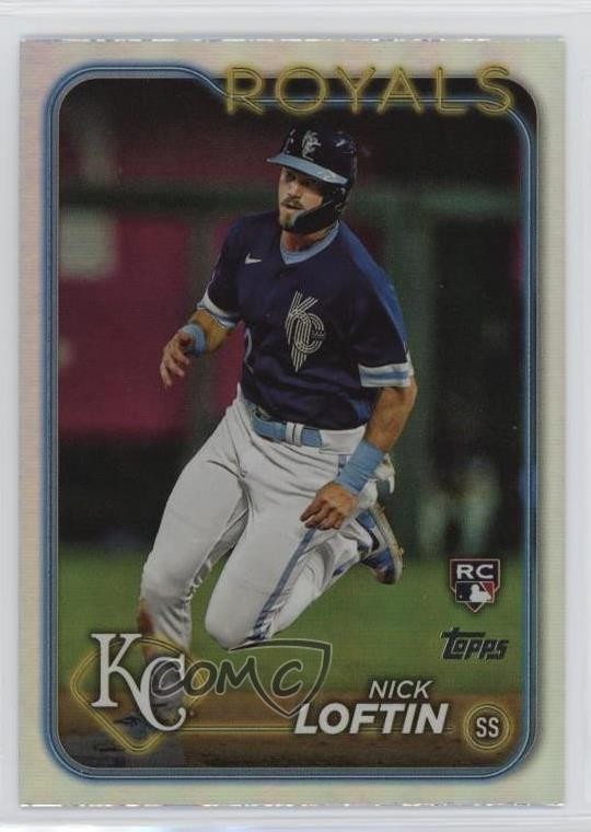 2024 Topps Series 2 Rainbow Foil Nick Loftin #506 Rookie RC 0tu4