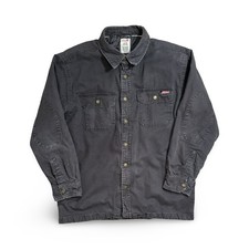 Mens Dickies Quilted Lined Workwear Shacket Jacket Medium