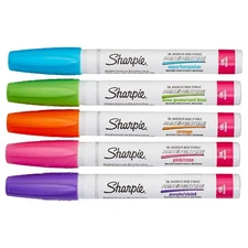 SHARPIE  Oil Based Paint Marker,PK5 811DJ5