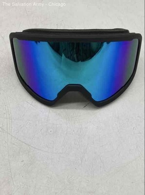 Rioroo Unisex Adults Black Snowboarding Outdoor Winter Adjustable Ski Goggles