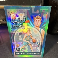 Topps 2025 Liam McNeeley Charlotte Hornets Rookie Card #LST-29 Legends