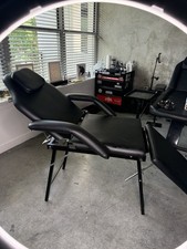Black Foldable Portable Tattoo Table