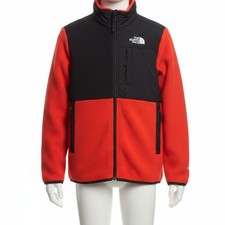 The North Face Kids Boy's Red Fleece Mashup Stand Collar Jacket Size M
