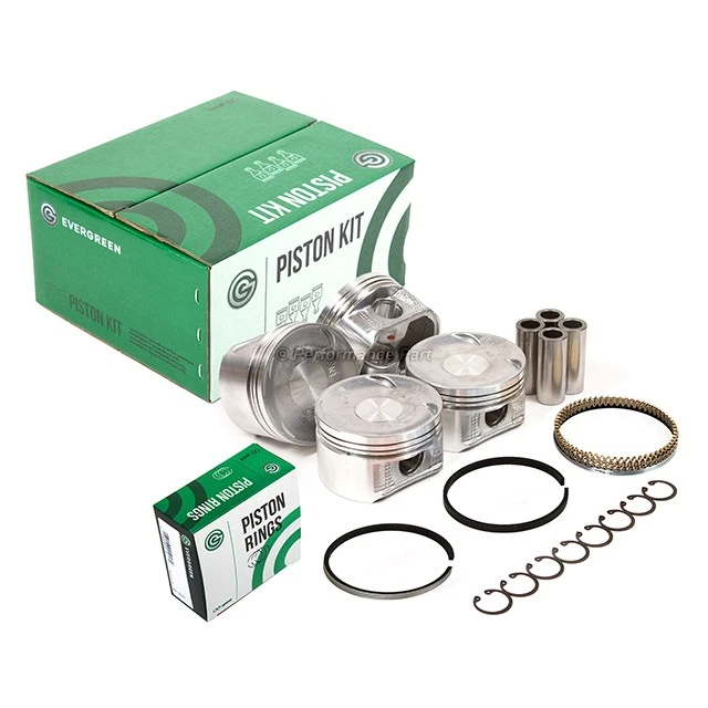 Pistones con anillos para 98-02 Honda Accord Acura CL Vtec F23A SOHC 16V Foto 2 de 4