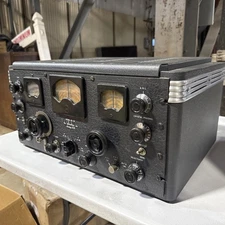 Vintage Hallicrafters Super Skyrider Receiver WW2 SX-28  Untested Parts Repair