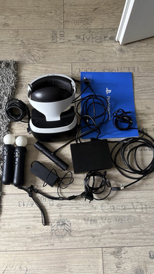 PS4 VR-Brille KOMPLETT SET mit Kamera und 2 Move Controller