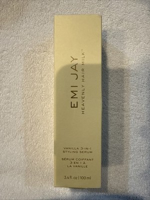 Emi Jay Heavenly Hair Milk / Vanilla 3-in-1 Styling Serum / Full Size 3.4 oz NIB