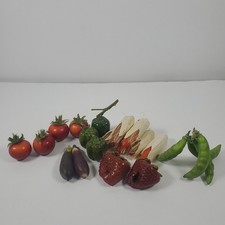 Realistic Artificial Faux Vegetables Prop/Display Lot Staging Home Decor Vtg