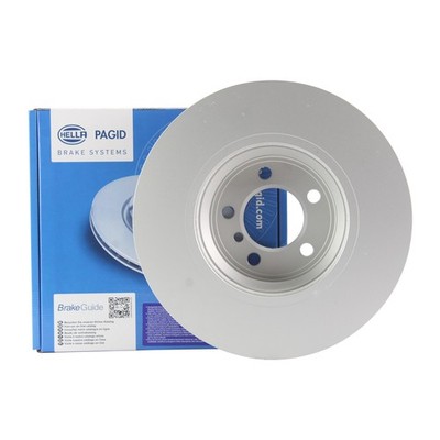 Hella 348mm Front Coated Vented Disc Brake Rotor For BMW E65 745i 750i 760i Li