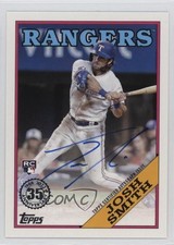 2023 Topps Series 1 1988 Topps Baseball Auto Josh Smith #88BA-JSM Auto 11n6