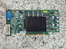 Dell NVIDIA GeForce 3 Ti200 VGA DVI AGP 4X 64MB Passive Video Card ~TESTED OK