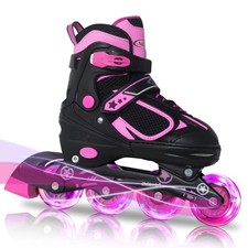 Nattork Blade Roller Skates for Boys with Light Up Wheel, Outdoor Indoor Il...