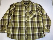 Alaskan Hardgear Duluth Trading Co Shirt Mens 3XL Plaid Button Down Bitterroot