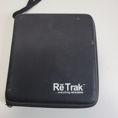 ReTrak Emerge Technologies Retractable Travel Kit USB Mouse Headphones Cables