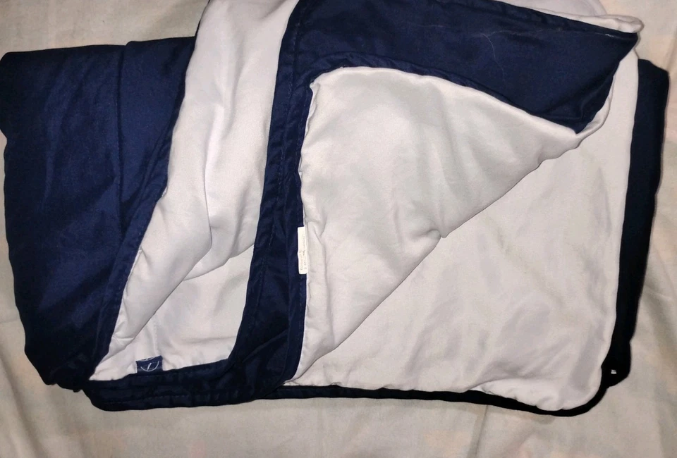 Manta Lufthansa Airlines Business Class azul marino Foto 4 de 4