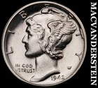 1942-D Silver Mercury Dime - FSB - Choice Gem Brilliant Uncirculated++++  #i1852